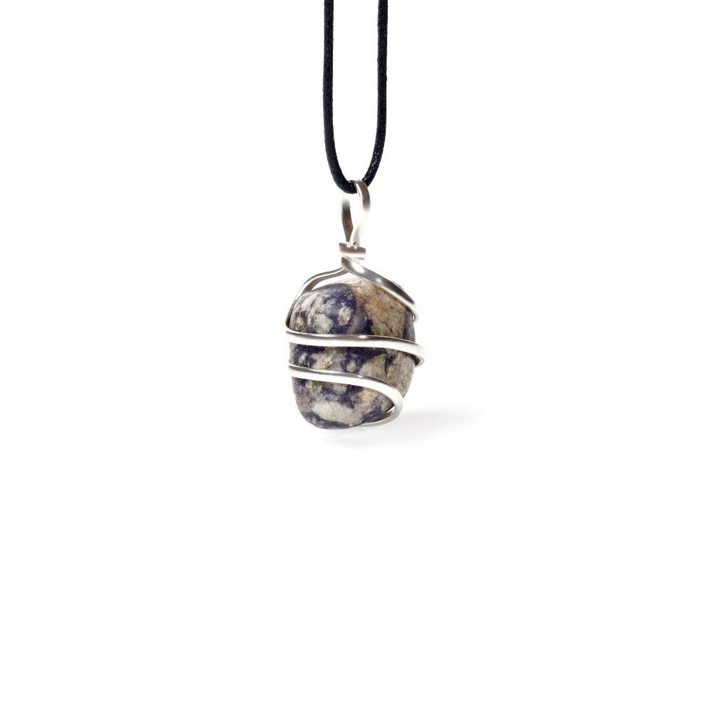 AYANA Charoite Crystal Pendant Necklace for Women - Authentic Healing Stone